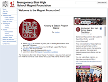 Tablet Screenshot of mbhsmagnet.org